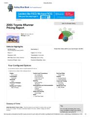 2001 Toyota 4runner KBB.pdf