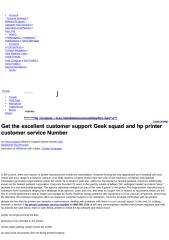 Get-the-excellent-customer-support-Geek-squad-and-hp-printer-customer-service-Number-by-Find-Contact.ppt