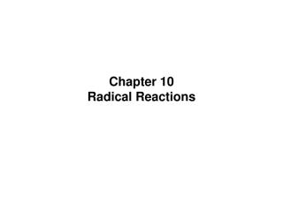 Radical Reaction.ppt