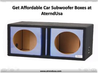 Car Speaker Boxes For Sale.pdf