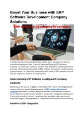 Boost Your Business with ERP Software Development Company Solutions.pdf